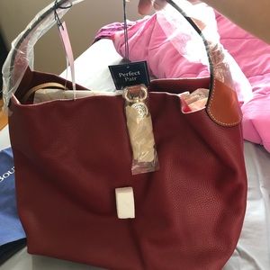 Dooney & Bourke Logo Lock Shoulder Bag
